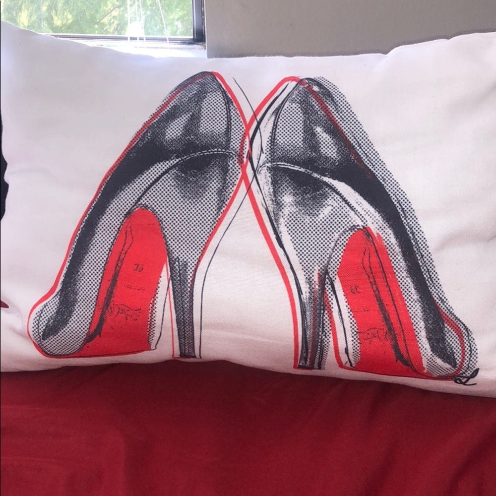 Oliver Gal louboutin pillow